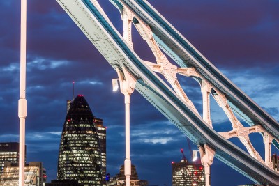 Gherkin from Tower Bridge